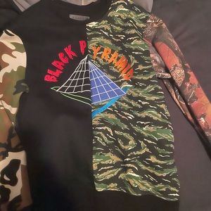 Black pyramid sweater